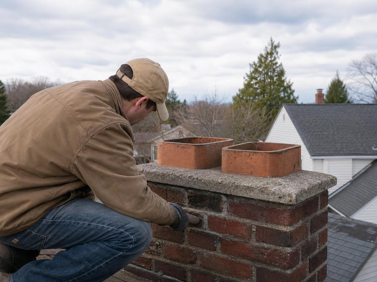 Heven Chimney Repair work in Wilton